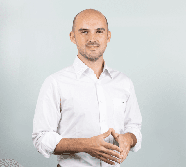 A profile picture of Joao Welsh in CEO Revo role