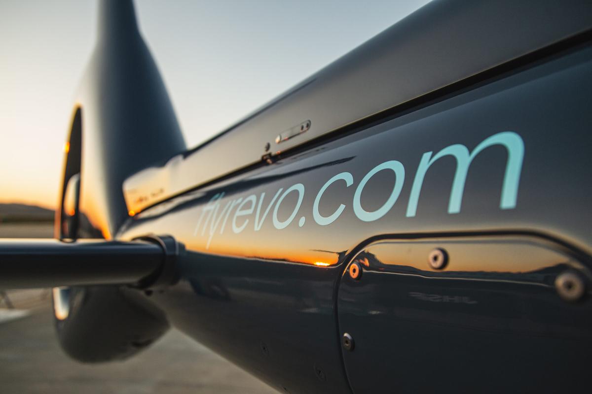 image of a revo helicopter